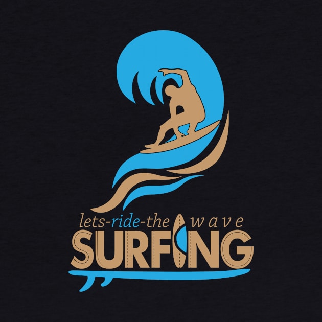 surfing - lets ride the wave by angsabiru